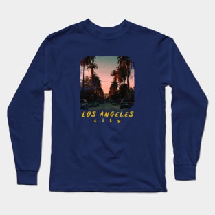 Los Angeles Sunset Long Sleeve T-Shirt